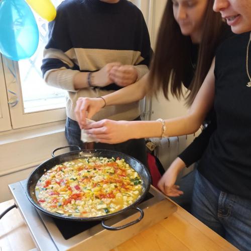 Paella kochen 6